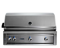 LYNX 42 INCH Professional Built in Grill with 1 Trident Infrared Burner and 2 Ceramic Burners and Rotisserie (L42TR)