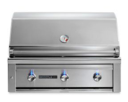 LYNX 36 Inch SEDONA BUILT-IN GRILL WITH 1 PROSEAR INFRARED BURNER AND 2 STAINLESS STEEL BURNERS (L600PS)