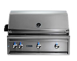 LYNX 36” PROFESSIONAL BUILT-IN GRILL WITH ALL TRIDENT BURNERS, FLAMETRAK AND ROTISSERIE (LF36ATR)