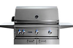 36 inch PROFESSIONAL Freestanding GRILL WITH ALL TRIDENT INFRARED BURNERS AND ROTISSERIE (L36ATRF)