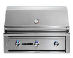 LYNX 36 Inch SEDONA BUILT-IN GRILL WITH 3 STAINLESS STEEL BURNERS (L600)