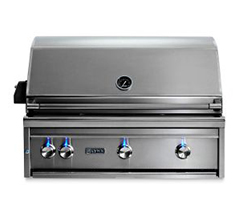 LYNX 36 inch Professional Built in Grill with All Ceramic Burners and Rotisserie (L36R-3)