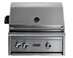 LYNX 27 inch Professional Built in Grill with All Ceramic Burners and Rotisserie (L27R-3)