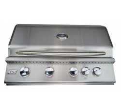 RCS Premier Series 32 Inch Stainless Grill With Rear Burner