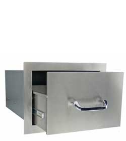 RCS Stainless 15 Inch Single Drawer
