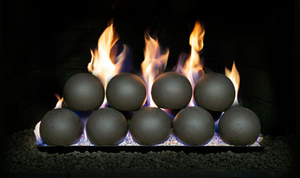 Epic Black Spheres from The Fireplace Man