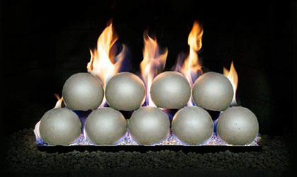 Graystone Spheres from The Fireplace Man